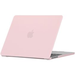Mobigear Matte MacBook Air 13 Inch (2022-2026) Hoes Hardshell Laptopcover MacBook Case - Wine Quartz Pink - Model A2681 / A3113 / A3240 / A3449