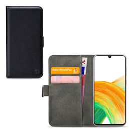 Mobilize Classic Gelly Wallet Samsung Galaxy A33 Hoesje Bookcase Portemonnee - Zwart