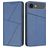 Mobigear Frosted Flip iPhone Air Hoesje Bookcase Portemonnee - Blauw