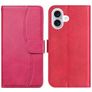 Mobigear S Line iPhone 17 Hoesje Bookcase Portemonnee - Rood