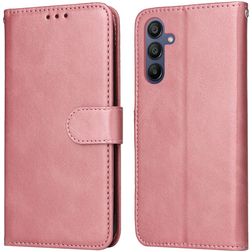 Mobigear Wallet Samsung Galaxy A17 Hoesje Bookcase Portemonnee - Roségoud