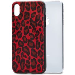 Mobilize Gelly iPhone X Hoesje Flexibel TPU Backcover - Leopard
