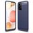Mobigear Brushed Slim Samsung Galaxy A52 Hoesje Flexibel TPU Backcover - Donkerblauw