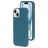 Mobiparts iPhone 15 Siliconen Hoesje Backcover - Blueberry Blue