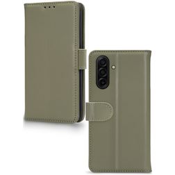 Mobilize Premium Gelly Samsung Galaxy A17 Hoesje Bookcase Portemonnee - Groen