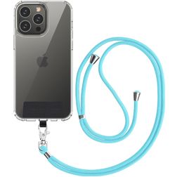 Mobigear Lanyard Universeel Telefoonkoord Verstelbaar - Blauw