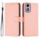 Mobigear Urban Wallet Motorola Moto E14 Hoesje Bookcase Portemonnee - Roze