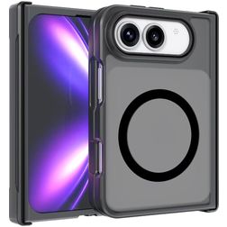 Mobigear Shockproof iPhone Duo MagSafe Hoesje Hardcase Backcover - Zwart