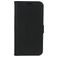 Valenta Classic iPhone 12 Pro Max Hoesje Echt Leer Bookcase Portemonnee - Zwart
