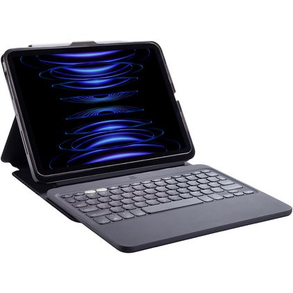 ZAGG Pro Keys 2 iPad Air 4 (2020) Hoes QWERTY Bluetooth Toetsenbord Bookcase + Stylus Houder - Zwart