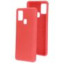 Mobiparts Samsung Galaxy A21s Siliconen Hoesje Backcover - Scarlet Red