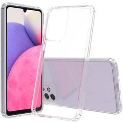 Mobigear Crystal Doorzichtig Samsung Galaxy A33 Hoesje Hardcase Backcover - Transparant