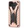 Mobigear Armor Stand Realme C21Y Hoesje Hardcase Backcover Shockproof met Standaard - Roségoud