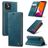 CaseMe 013 iPhone 12 Pro Hoesje Bookcase Portemonnee - Blauw