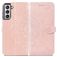 Mobigear Mandala Samsung Galaxy S21 FE Hoesje Bookcase Portemonnee - Roségoud