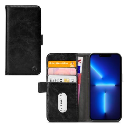 Mobilize Elite Gelly iPhone 13 Pro Hoesje Bookcase Portemonnee - Zwart