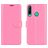 Mobigear Classic Huawei P40 Lite E Hoesje Bookcase Portemonnee - Magenta