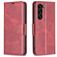 Mobigear Excellent Samsung Galaxy S25 Plus Hoesje Bookcase Portemonnee - Rood