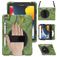 Mobigear SureGrip XGuard iPad 8 (2020) Hoes Hard Kunststof,Siliconen Backcover + Stylus Houder + Schouderband + Standaard - Camouflage