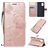 Mobigear Butterfly Samsung Galaxy A51 5G Hoesje Bookcase Portemonnee - Roségoud