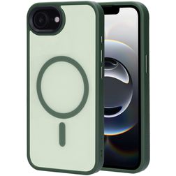 Mobiparts Hardcover iPhone 17e MagSafe Hoesje Hardcase Backcover - Satin Green