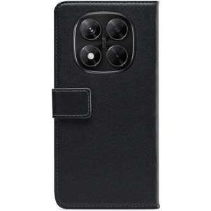 Mobilize Classic Gelly Xiaomi Redmi Note 14 Pro 5G Hoesje Bookcase Portemonnee - Zwart