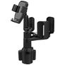 Mobigear Cupholder Telefoonhouder Auto Bekerhouder Klem Universeel - Zwart