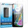 Mobigear Motorola Moto G82 Screenprotector Folie - Case Friendly (3-Pack)