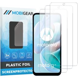 Mobigear Motorola Moto G41 Screenprotector Folie - Case Friendly (3-Pack)
