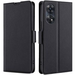 Mobigear Ultra Thin OPPO Reno 8T 4G Hoesje Flexibel TPU Extra Dun Backcover - Zwart