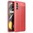 Mobigear Luxury Realme GT Hoesje Flexibel TPU Backcover - Rood