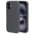 Mobiparts iPhone 16 Siliconen Hoesje Backcover - Urban Grey