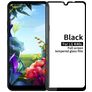 Mobigear Premium LG K40s Glazen Screenprotector - Case Friendly - Zwart