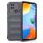 Mobigear Bumpy Xiaomi Redmi 10C Hoesje Flexibel TPU Backcover - Charcoal