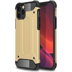 Mobigear Outdoor iPhone 12 Pro Max Hoesje Hardcase Backcover Shockproof - Goud