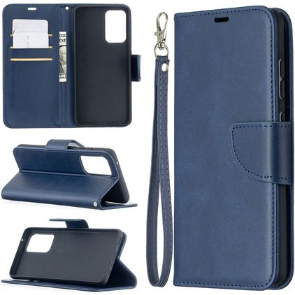 Mobigear Excellent Samsung Galaxy A52 Hoesje Bookcase Portemonnee - Blauw