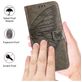 Mobigear Butterfly Samsung Galaxy S24 FE Hoesje Bookcase Portemonnee - Grijs