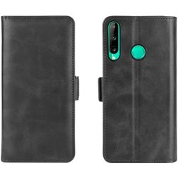 Mobigear Slim Magnet Huawei P40 Lite E Hoesje Bookcase Portemonnee - Zwart