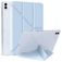 Mobigear Origami Samsung Galaxy Tab S11 Ultra Hoes Bookcase - Ice Blue