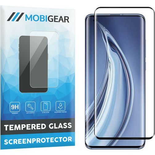 Mobigear Curved Xiaomi Mi 11 Glazen Screenprotector - Case Friendly - Zwart