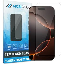 Mobigear iPhone 16 Pro Max Glazen Screenprotector - Case Friendly