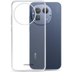 Mobilize Gelly Doorzichtig Realme GT 8 Pro Hoesje Flexibel TPU Backcover - Transparant