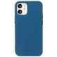 Mobiparts iPhone 12 Mini Siliconen Hoesje Backcover - Blueberry Blue