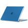 Mobigear Glossy MacBook Air 15 Inch (2023-2025) Hoes Hardshell Laptopcover MacBook Case - Donkerblauw - Model A2941 / A3114 / A3241