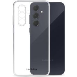 Mobilize Gelly Doorzichtig Samsung Galaxy A55 Hoesje Flexibel TPU Backcover - Transparant
