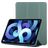Mobigear Tri-Fold Gel iPad Air 5 (2022) Hoes TPU,Kunstleer Bookcase - Groen