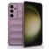 Mobigear Bumpy Samsung Galaxy S24 FE Hoesje Flexibel TPU Backcover - Paars