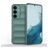 Mobigear Bumpy Samsung Galaxy S24 Plus Hoesje Flexibel TPU Backcover - Groen