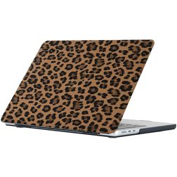 Mobigear Hardshell MacBook Air 15 Inch (2023-2026) Hoes Hardshell Laptopcover MacBook Case - Bruin - Model A2941 / A3114 / A3241 / A3448