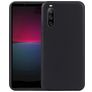 Mobigear Colors Sony Xperia 10 V Hoesje Flexibel TPU Backcover - Zwart